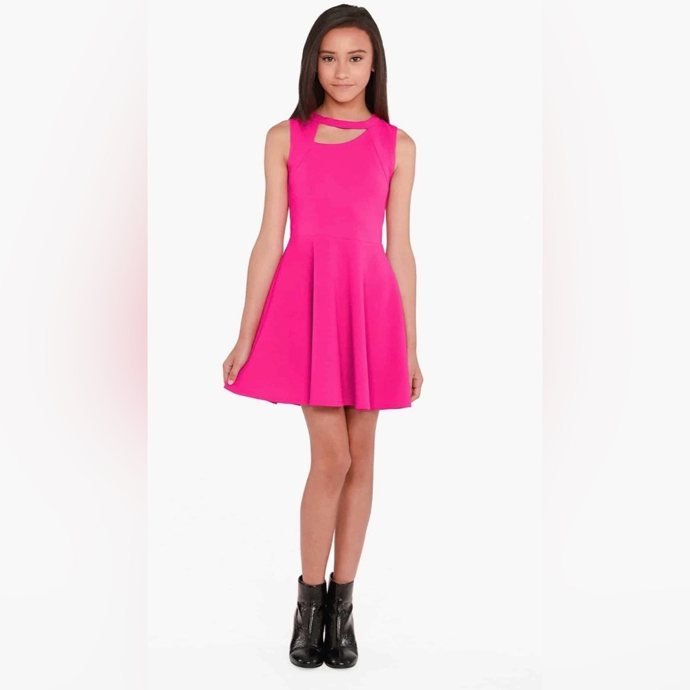 Sally Miller‎ couture Pink Sleeveless Kids Dress size 10